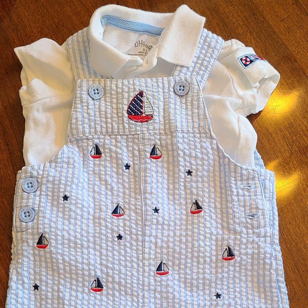 Boy Sail Boat Jumper